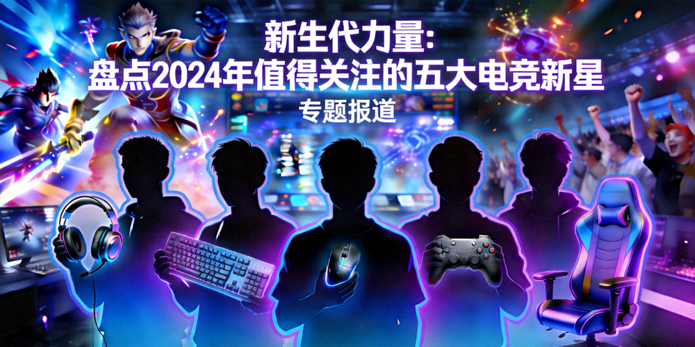 新生代力量：盘点2024年值得关注的五大电竞新星专题报道封面图